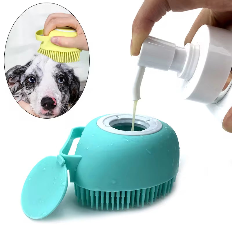 Soft Safety Silicone Brush For Cats And Dogs All Sizes