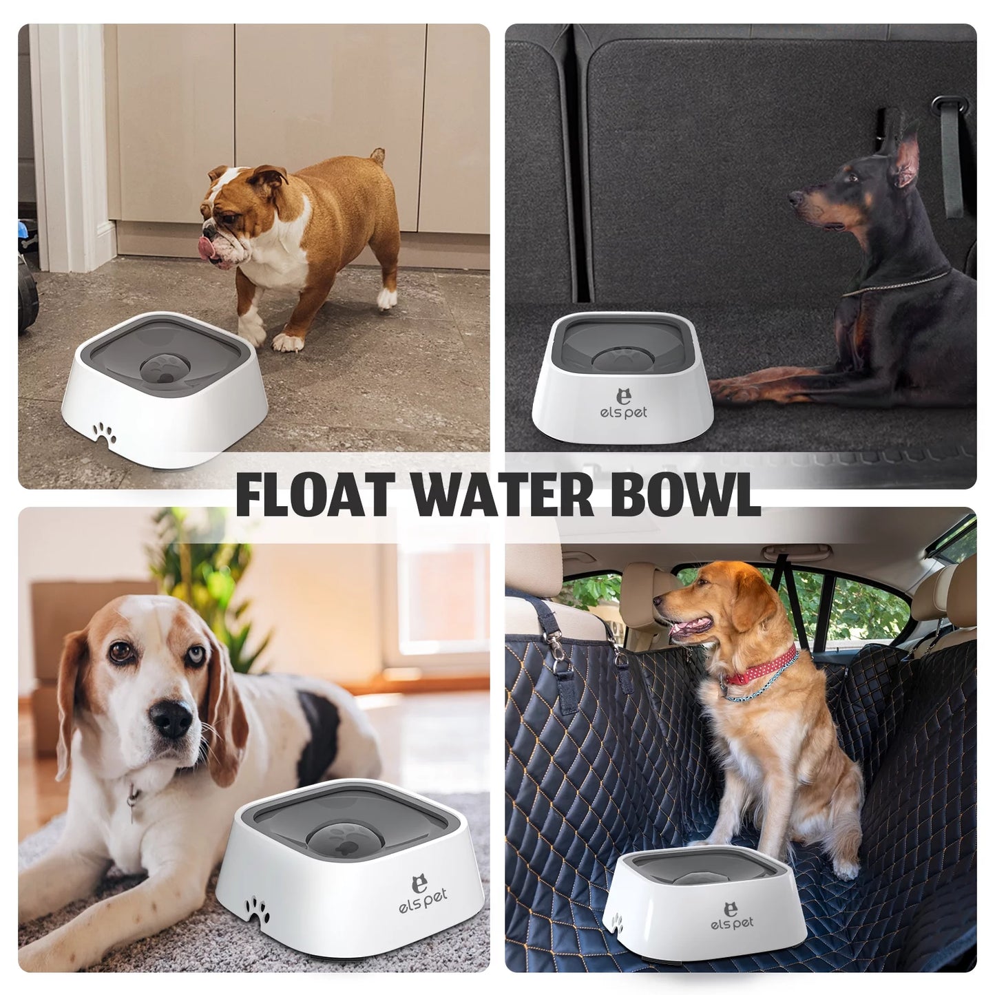 No Spill Pet Water Bowl