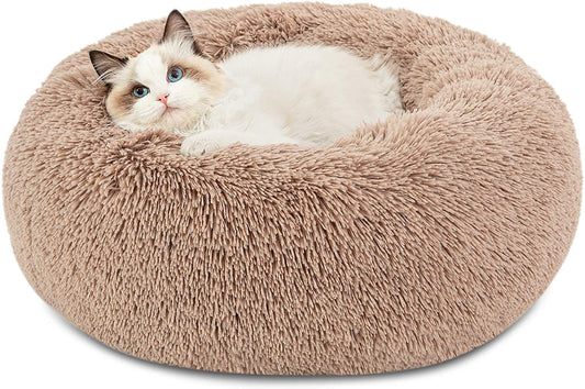 Calming Washable Cat Beds for Indoor Cats