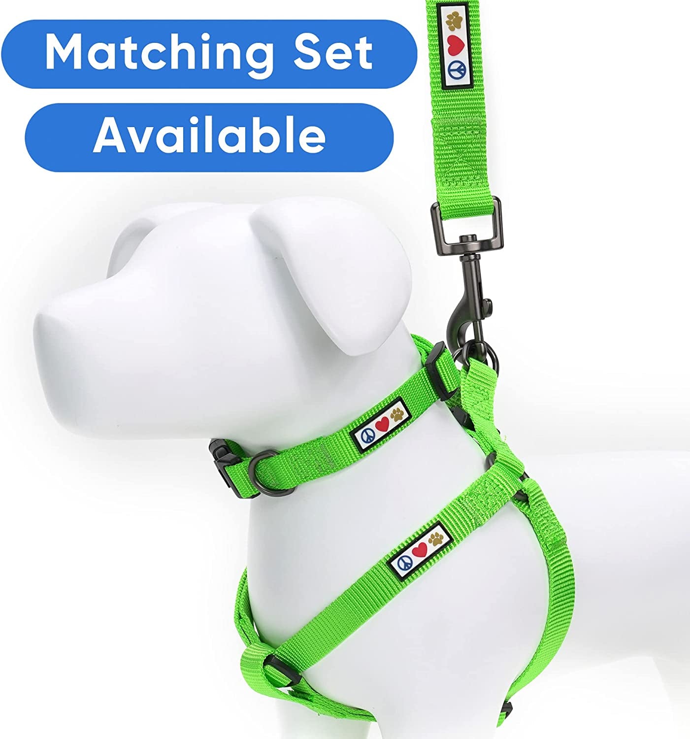 6 FT Solid Color Body Leash For Dogs All Sizes